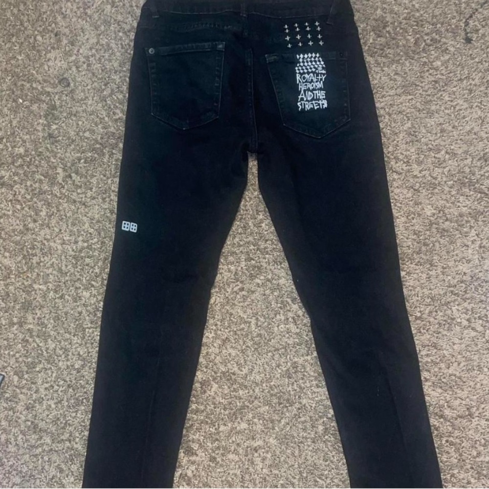 Ksubi Black Skinny Jeans for Men